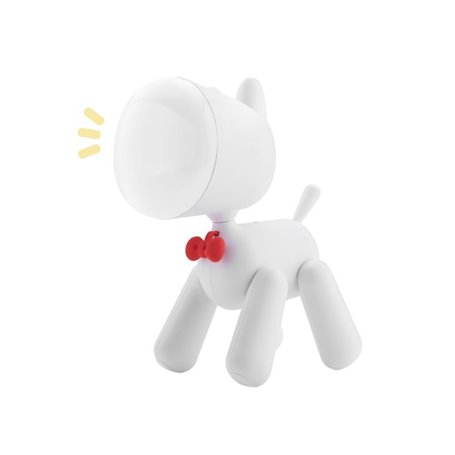 Lampe veilleuse - Modèle Dog Art - Blanche