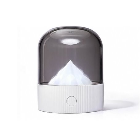 Lampe veilleuse à intensité et couleurs variables - Modèle Mont Blanc - Blanche