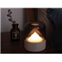 Lampe veilleuse à intensité et couleurs variables - Modèle Mont Blanc - Noire