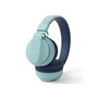 Casque audio Bluetooth avec limitateur volume  - Modèle Supreme - Bleu