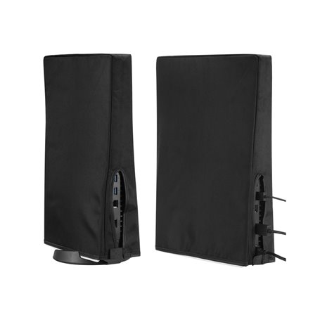 Housse de protection anti-poussières et anti-rayures PS5 - Noire