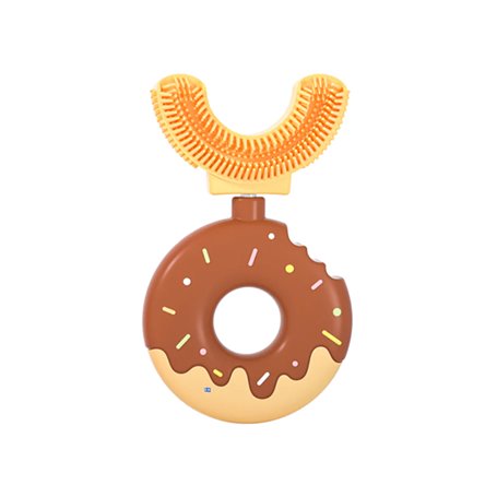 Brosse à dent U silicone médical pour enfant - Modèle Donuts