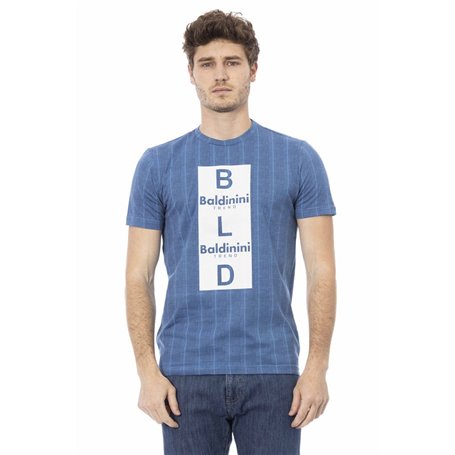 Baldinini Trend T-shirts Bleu Homme