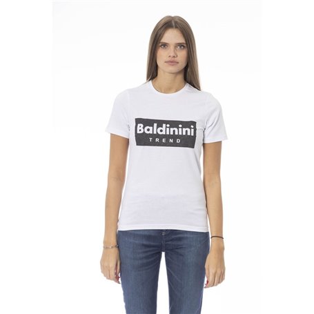 Baldinini Trend T-shirts Blanc Femme