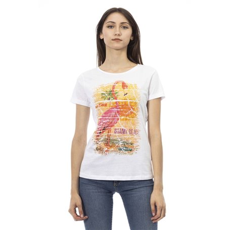 Trussardi Action T-shirts Blanc Femme