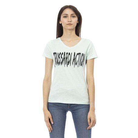 Trussardi Action T-shirts Bleu Femme