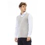 Alpha Studio Gilet Gris Homme