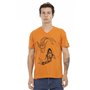 Trussardi Action T-shirts Orange Homme