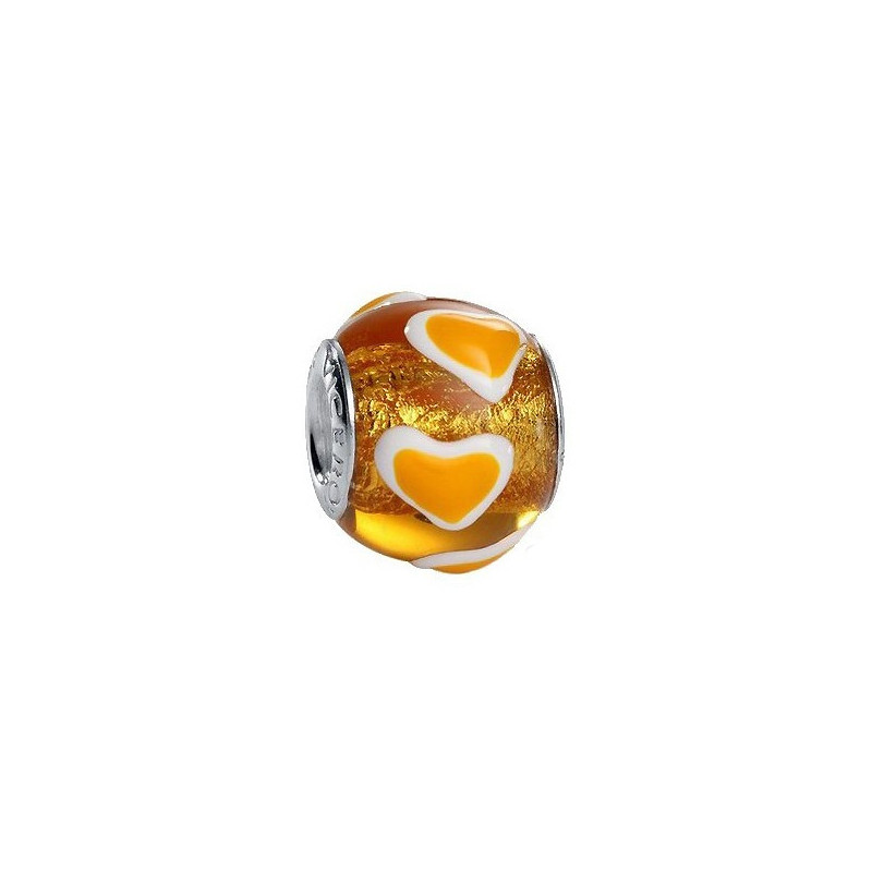 Perle de verre Femme Viceroy Vmm0062-22 Orange (1 cm)