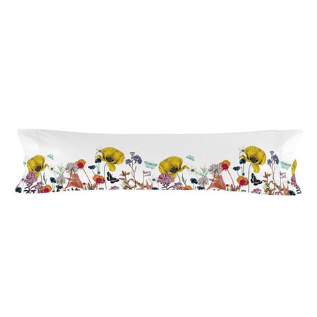 Taie d'oreiller HappyFriday Birds of paradise Multicouleur 45 x 155 cm