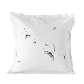 Taie d'oreiller HappyFriday Blanc Dandelion Multicouleur 60 x 60 cm
