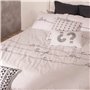 Housse de Couette HappyFriday Blanc Live  Multicouleur 140 x 200 cm