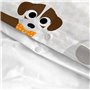 Parure de couette HappyFriday Mr Fox Dogs Multicouleur Lit 1 persone 2 Pièces
