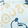 Cartable Mickey Mouse Bleu 22 x 27 x 9 cm