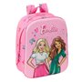 Cartable Barbie Rose Fuchsia 22 x 27 x 10 cm 3D