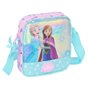 Sac à Bandoulière Frozen Cool days Violet Bleu ciel 16 x 18 x 4 cm