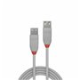 Lindy 36713 câble USB 2 m USB 2.0 USB A Gris