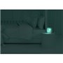 BILLY CLOCK REVEIL VEILLEUSE LAPIN BLEU TURQUOISE