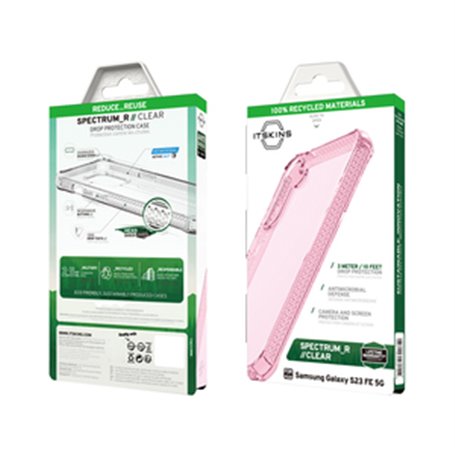 COQUE RENFO 3M SPECTRUMR SAMSUNG GALAXY S23FE 5G CLEAR PINK