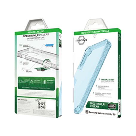 COQUE RENFO 3M SPECTRUMR SAMSUNG GALAXY A15 4G/5G CLEAR BLUE