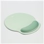 WE POP Tapis de souris avec repose poignet bi-color Vert: matire tissu - tapis