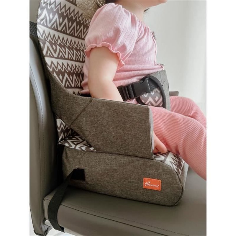 Réhausseur pour enfants - DREAMBABY - ON-THE-GO - Portable avec compartiments de rangement - Léger, compact et facile a