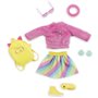Accessoires poupée - COROLLE - Dressing fluo - Pour poupée mannequin 28 cm - 7 accessoires - Des 4 ans