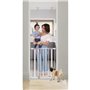 Barriere de sécurité - DREAMBABY - AVA - Montée par pression - 61-68 x 76 cm - Double verrouillage - Blanc