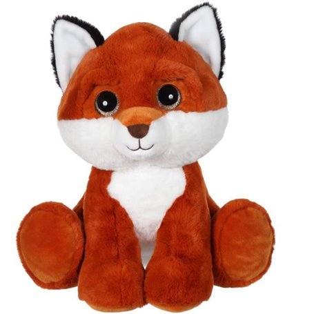 Peluche renard GIPSY - Puppy Eyes Pets 40 cm - Marron - Mixte - Enfant - Intérieur