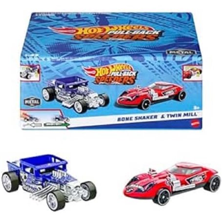 HOT WHEELS pack de 2 pull backs speeders