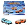 HOT WHEELS pack de 2 pull backs speeders, mini véhicules HPR91 - modele aléatoire