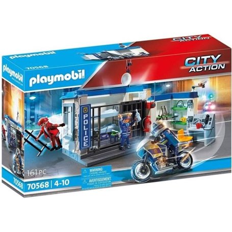 PLAYMOBIL 70568 Poste de police et cambrioleur