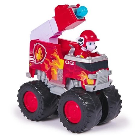 SPIN MASTER VÉHICULE + FIGURINE RESCUE WHEELS MARCUS La Pat' Patrouille