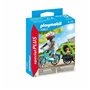 Personnage articulé Playmobil Special Plus Bicyclette Excursion 70601 (14 pcs)