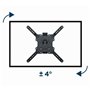 Support TV avec Bras GEMBIRD WM-55ST-01