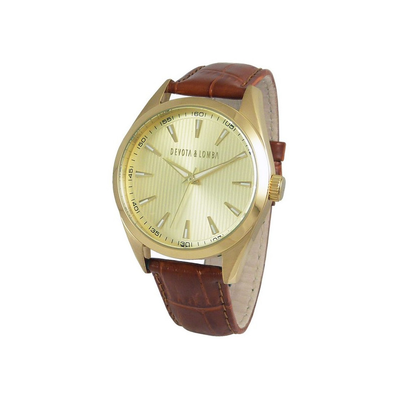 Montre Homme Devota & Lomba DL014ML-02BRGOLD (Ø 40 mm)