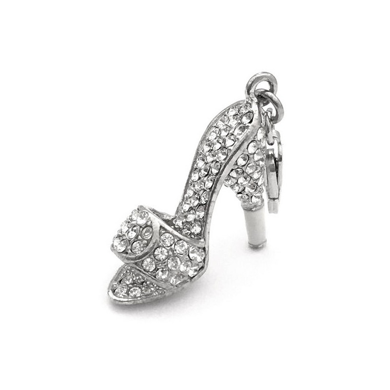 Pendentif Femme Glamour GS1-00 Blanc (4 cm)