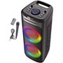 Enceinte bluetooth karaoké - INOVALLEY - MS06CD - 1000W - Bluetooth 5.0 - Lecteur CD - RGB - Radio FM - USB 2.0 - micro SD - Kar