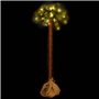 vidaXL Sapin de Noël avec LED 120 cm