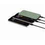 Powerbank Fuel Serie 5 USB A+C+C Power Delivery 10000mAh Verte - 100% Plastique recyclé Xtorm