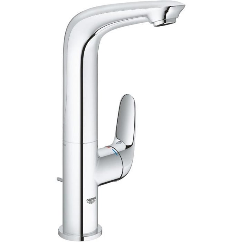 Grohe Mitigeur monocommande Lavabo Taille L Wave Chromé 23584001