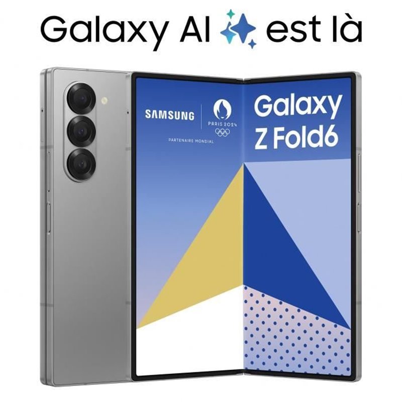 Image secondaire de Samsung Galaxy Z Fold6 Smartphone Gris 512 Go