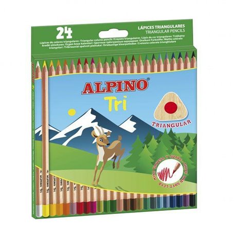 Crayons de couleur Alpino AL000129 Multicouleur 24 Pièces