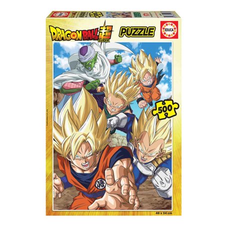 Puzzle Educa Dragon Ball (1 Unité) (500 pcs)