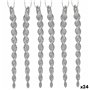 Décorations de Noël Argenté Plastique Paillettes 13