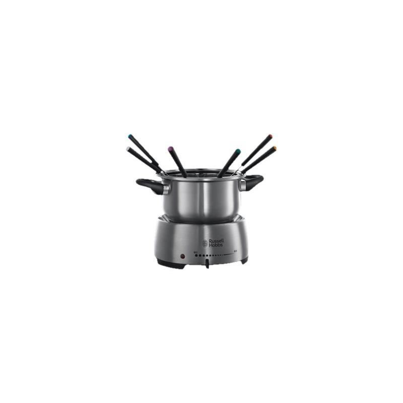 Fondue - Russel Hobbs - Fiesta 22560-56 - 1200W - 6 personnes - Inox compatible lave-vaisselle