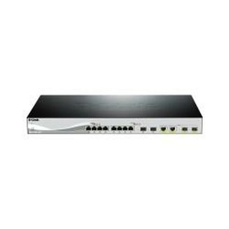 D-Link DXS-1210-12TC/E commutateur réseau Géré L2 10G Ethernet (100/1000/10000) 1U Noir