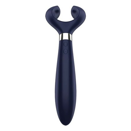 Massaeur Couples Multifun 3 Satisfyer LX11394V Bleu Noir