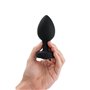 Vibromasseur B-Vibe Vibrating Jewel Noir XXL