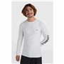 Maillot de Corps de Sport à Manches Coupe O'Neill  Essentials L/Slv  Blanc